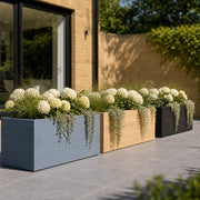 Customisable Wooden Trough Planter